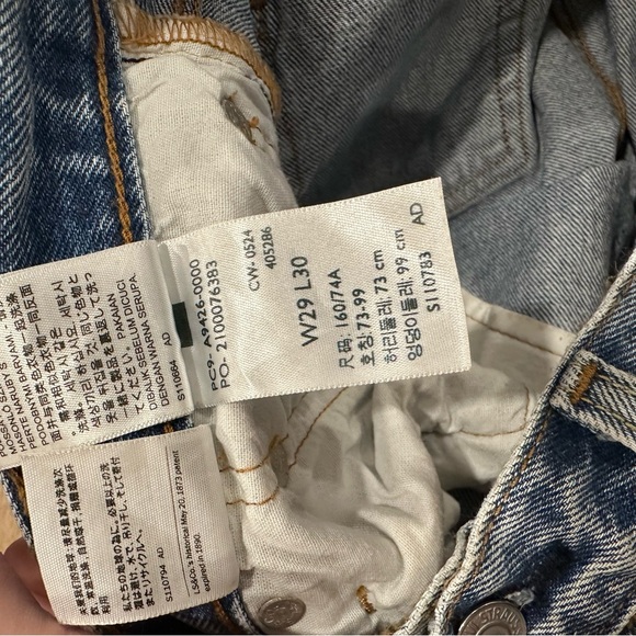 LEVI’S 501s 29x30 Patch Legs - Picture 4 of 10
